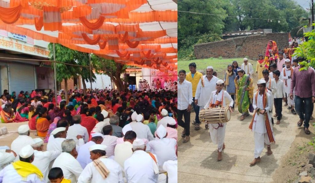 Jamkhed,Saint Shiromani Shri Savata Maharaj Punyatithi celebrated with enthusiasm Fakhrabad, 