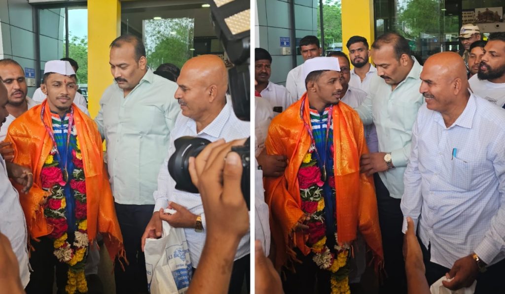 Proud, Golden performance of Jamkhed's Sujay Tanpure in Asian Wrestling Championship 2023, sujay Tanpure news