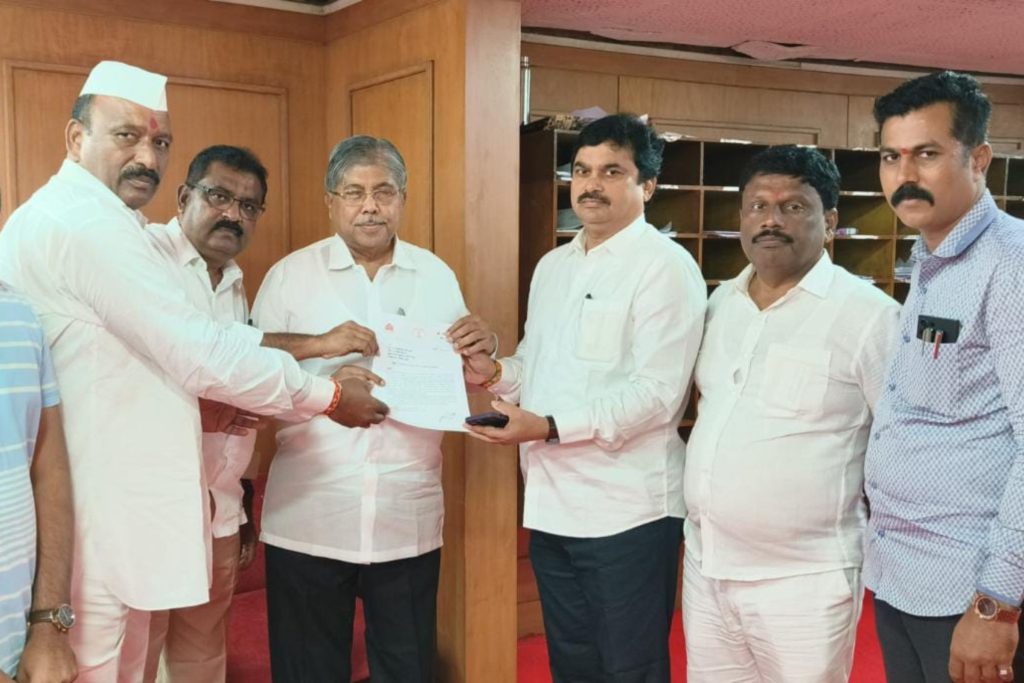 Due to follow-up of MLA Ram Shinde kharip crops of Karjat taluka will get life, release order cycle of overflow of kukadi, the atmosphere of happiness among farmers,
