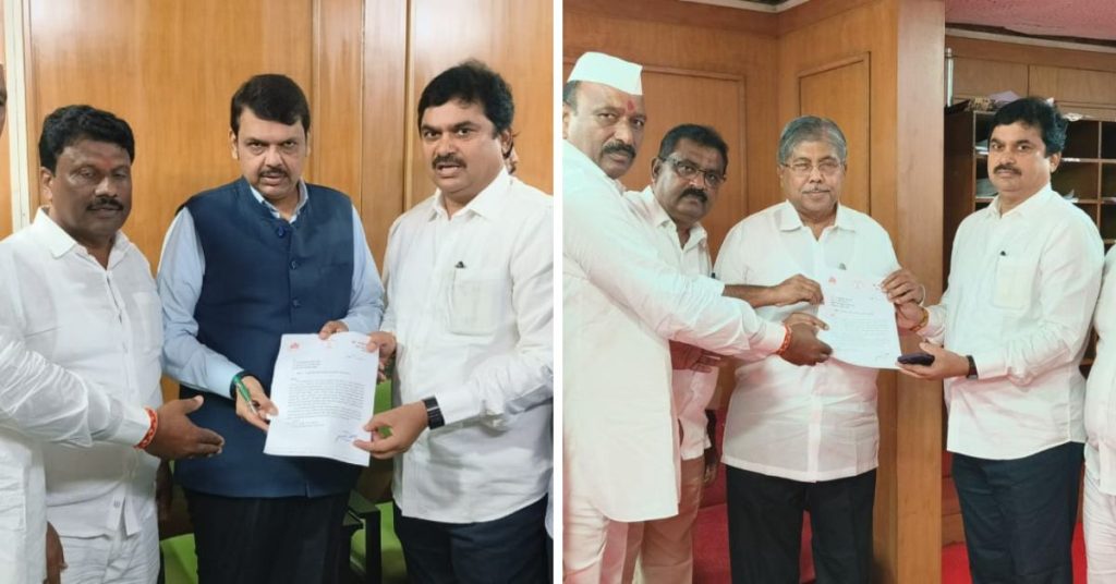 Due to follow-up of MLA Ram Shinde kharip crops of Karjat taluka will get life, release order cycle of overflow of kukadi, the atmosphere of happiness among farmers,