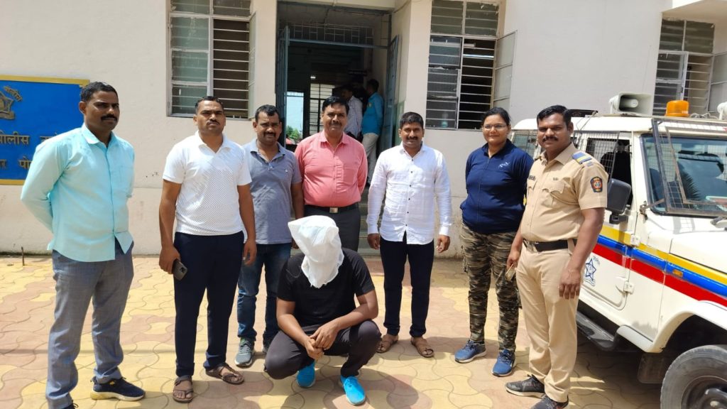 Fugitive accused in the crime of murder jailed, Jamkhed police action!