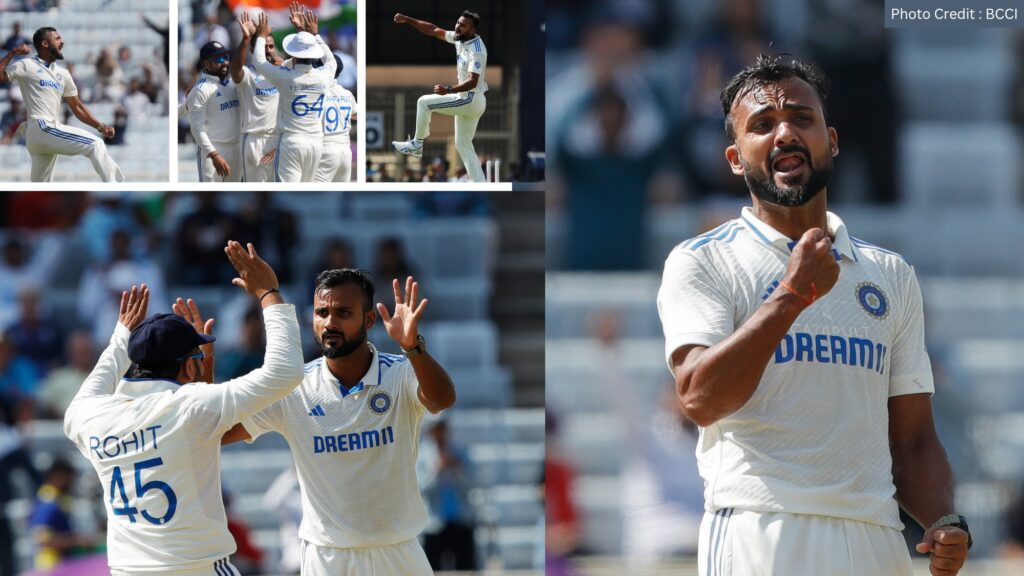Akash Deep Test Debut, As soon as he made his debut in team india in Ranchi Test, Akash Deep's explosive bowling, England's innings thundered,
