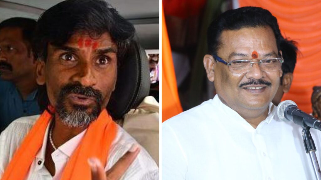 Who is behind Manoj Jarange's movement? Big secret explosion of MLA Sanjay Shirsat, sanjay Shirsath news today,