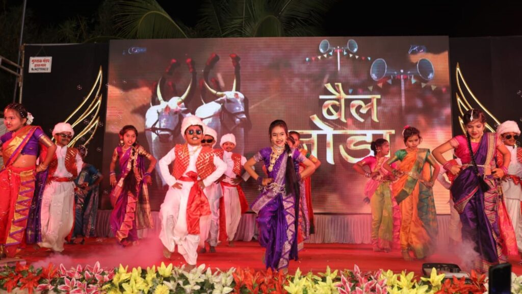 Galaxy English School is the glory of Halgaon Panchkroshi - MLA Prof. Ram Shinde