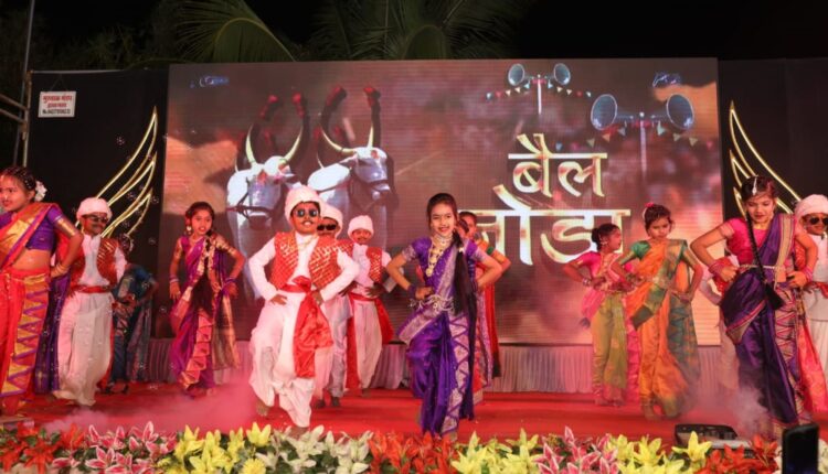 Galaxy English School is the glory of Halgaon Panchkroshi - MLA Prof. Ram Shinde