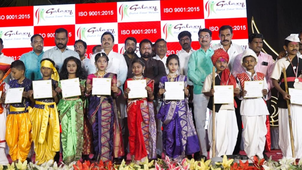 Galaxy English School is the glory of Halgaon Panchkroshi - MLA Prof. Ram Shinde