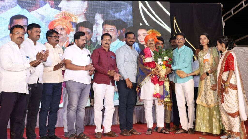 Galaxy English School is the glory of Halgaon Panchkroshi - MLA Prof. Ram Shinde