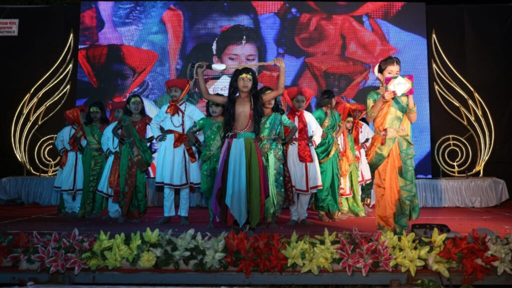 Galaxy English School is the glory of Halgaon Panchkroshi - MLA Prof. Ram Shinde