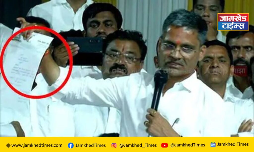 Nilesh Lanka resigned from MLA, Nilesh Lanke news today, End of Ravana? Who are you, Nilesh Lanka's attack on Vikhe father and son