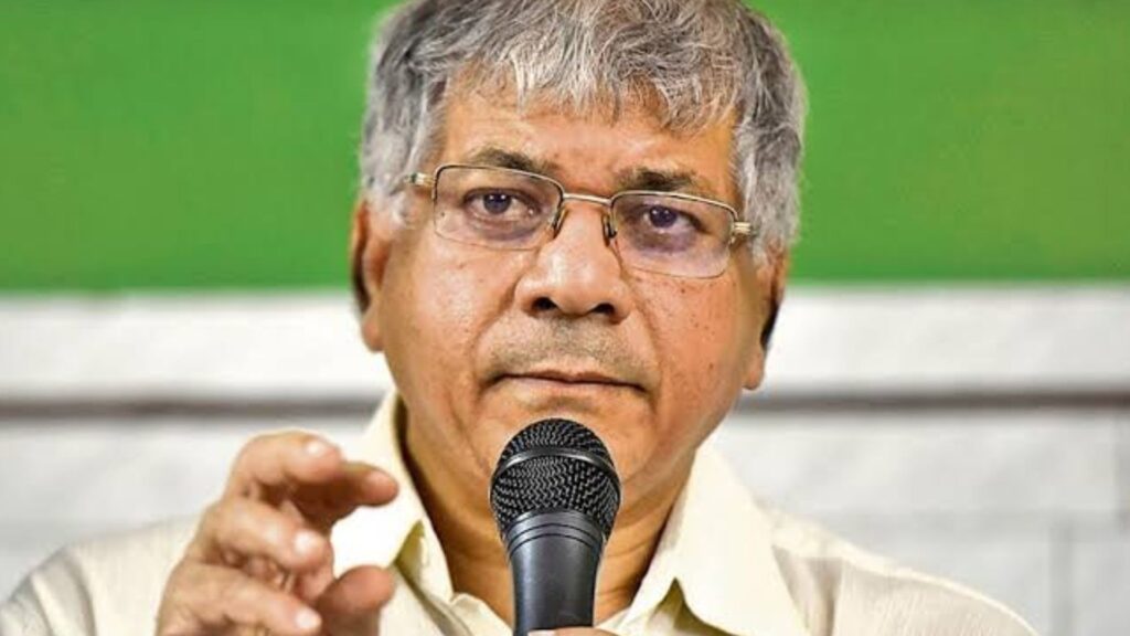 Prakash Ambedkar's big announcement, Mahavikas Aghadi's proposal of four seats is returning to him; We will announce the next role on 26th march