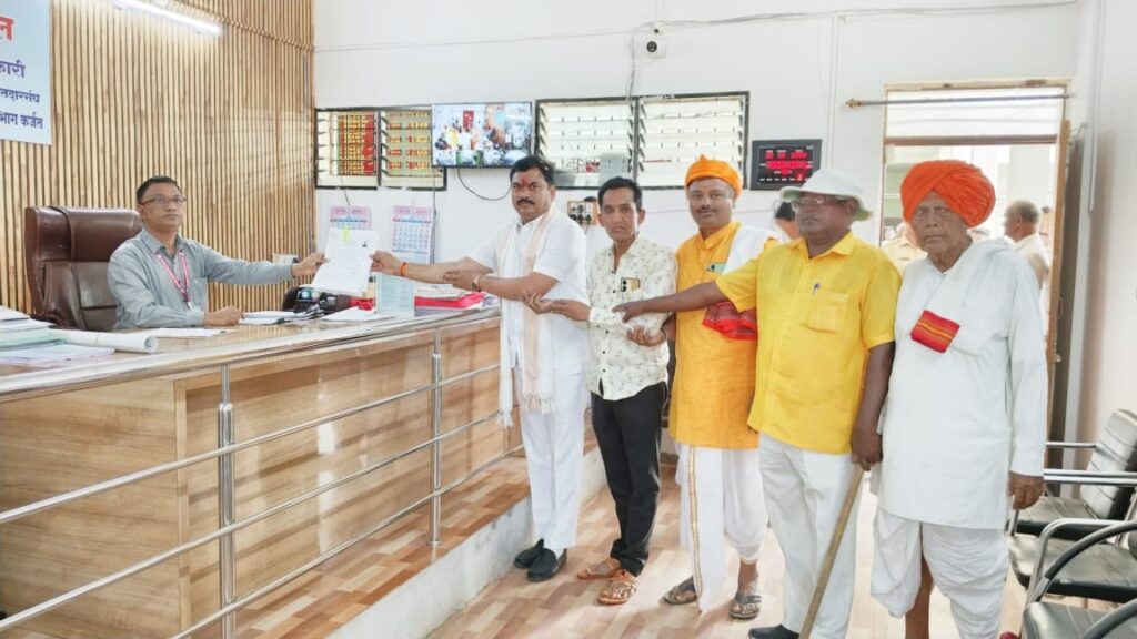 Ram Shinde News, MLA Ram Shinde filled the candidature application simply, karjat jamkhed vidhan sabha election 2024 news,