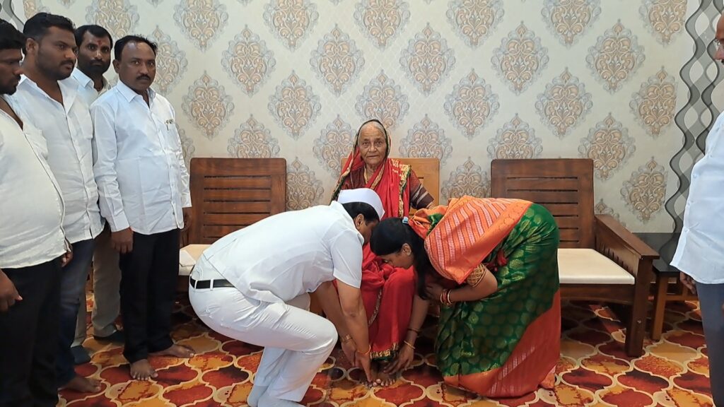 Ram Shinde News, MLA Ram Shinde filled the candidature application simply, karjat jamkhed vidhan sabha election 2024 news,