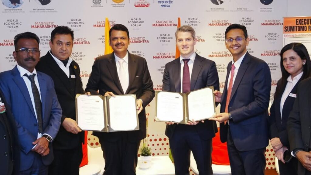 Maharashtra made history in Davos, 54 MoUs were signed in two days, 15.95 lakh jobs will be created in Maharashtra from investment of 15.70 lakh crore rupees, big contracts of Reliance Amazon,