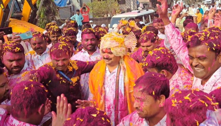 Ram Shinde News, Fate of Karjat Jamkhed Ram Shinde will be felicitated by all parties at Nagar on Saturday, Ahilyanagar latest news today,