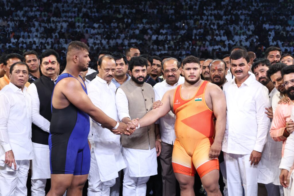 Maharashtra Kesari 2025 Results, Pune's Prithviraj Mohol emerged as the winner while Mahendra Gaikwad was the runner-up in the final match of Maharashtra Kesari Kusti Spardhaa 2025 
