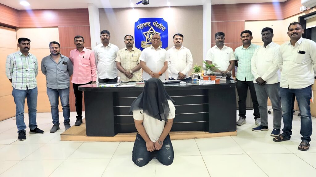 Main accused Chingya More in Jamkhed firing case arrested, Local Crime Branch and jamkhed police takes major action in Kharda, breaking news, akshay more news, 