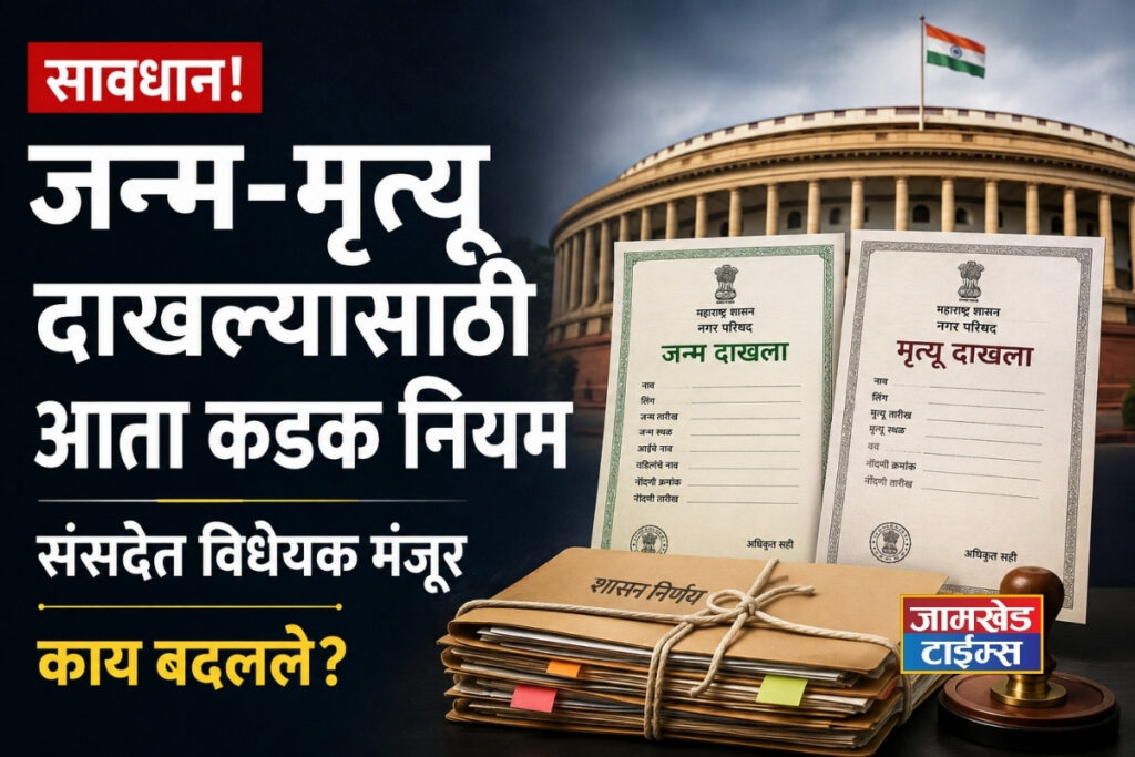 Attention, Strict rules now for birth and death certificates,Bill passed in Parliament, birth and death certificates new rules,